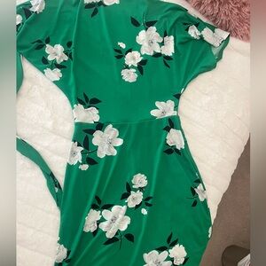 ASOS Floral Green Dress